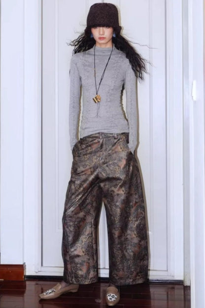 Split Knitted Base Layer Top