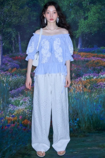 Bloom Embroidered Set-Up