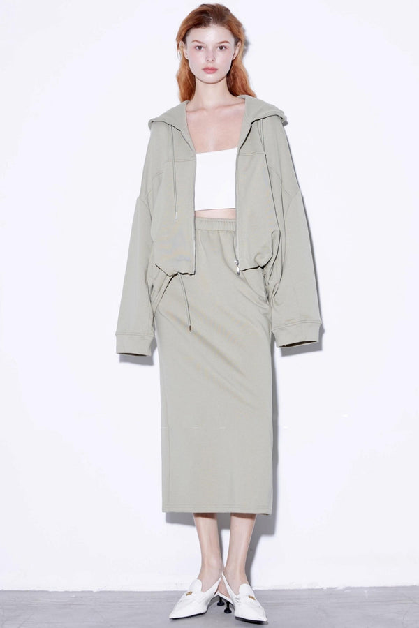 Comfort Cloud Cotton Hooded Sweatshirt Set-Up