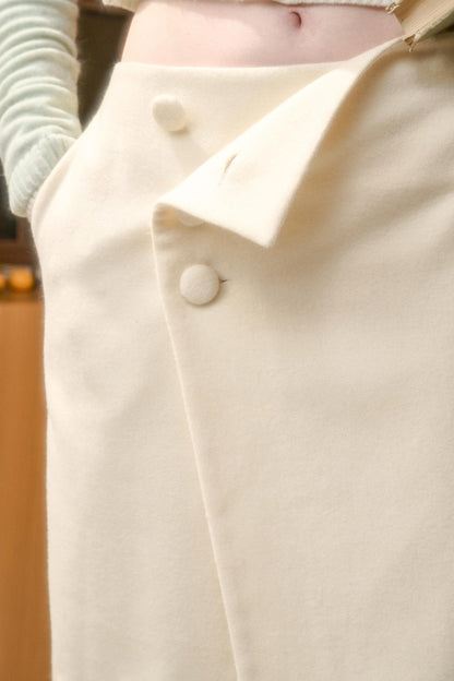 Fluffy Woolen Warm Skirt