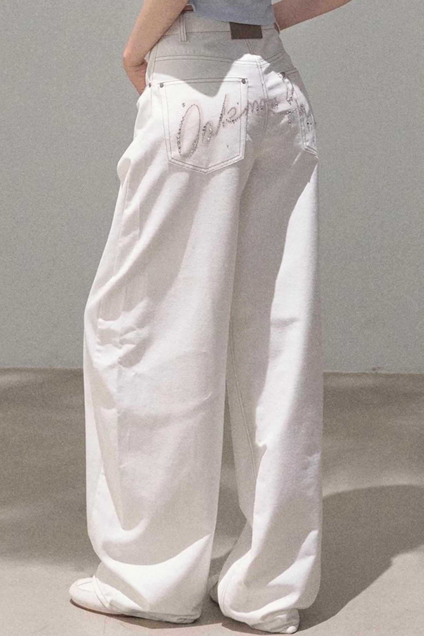 Rhinestone Halo Jeans