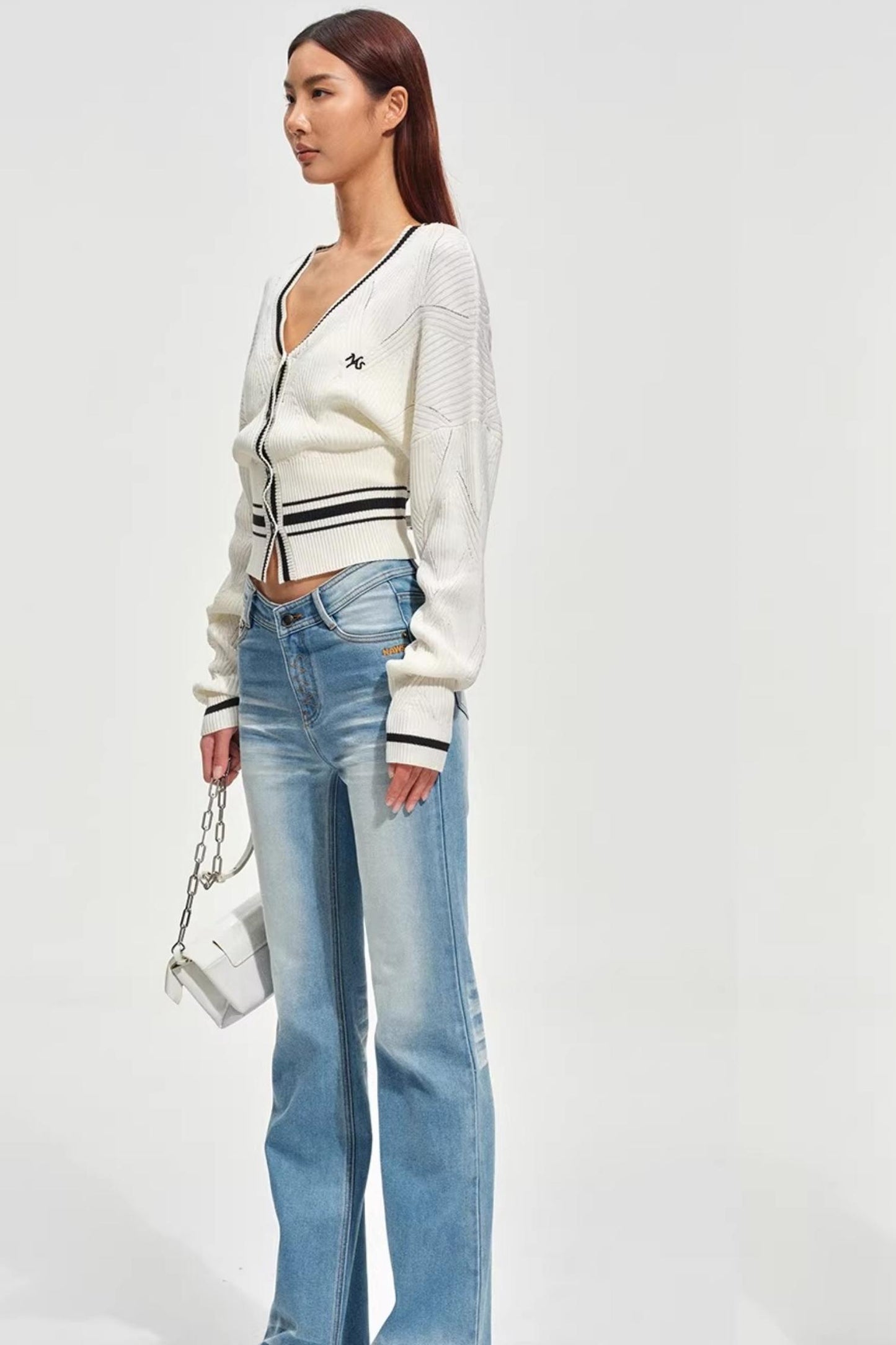 Wave Tencel Denim Pants