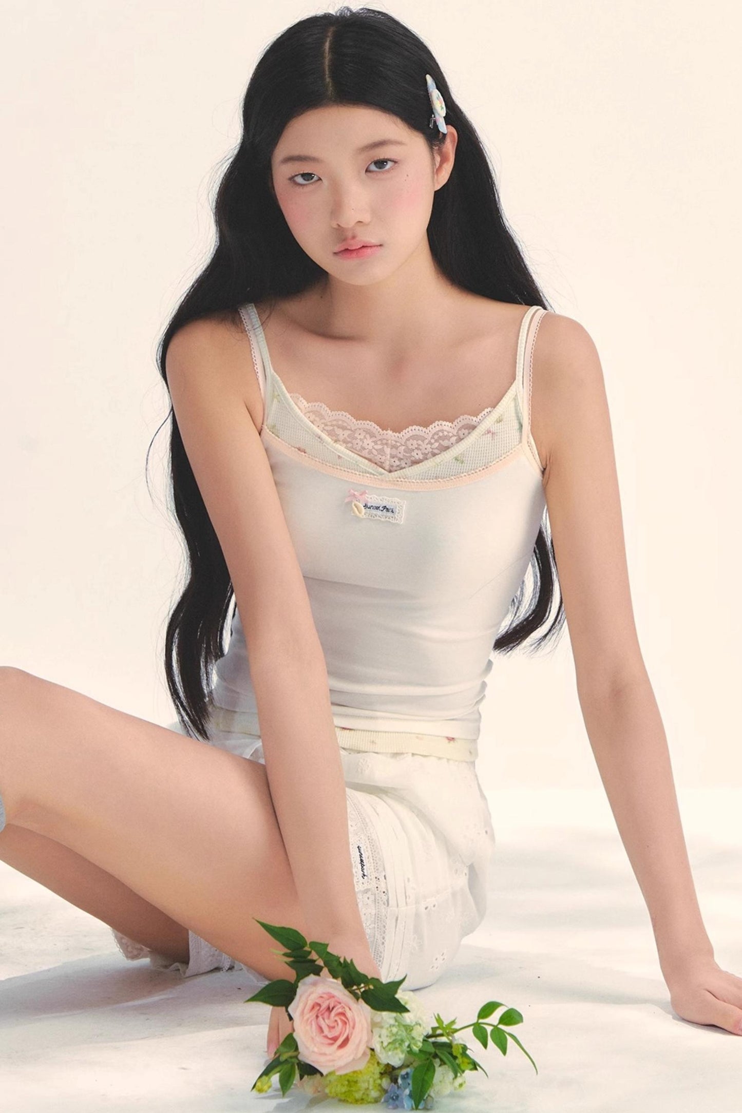 Cool Cotton Embroidery Shorts