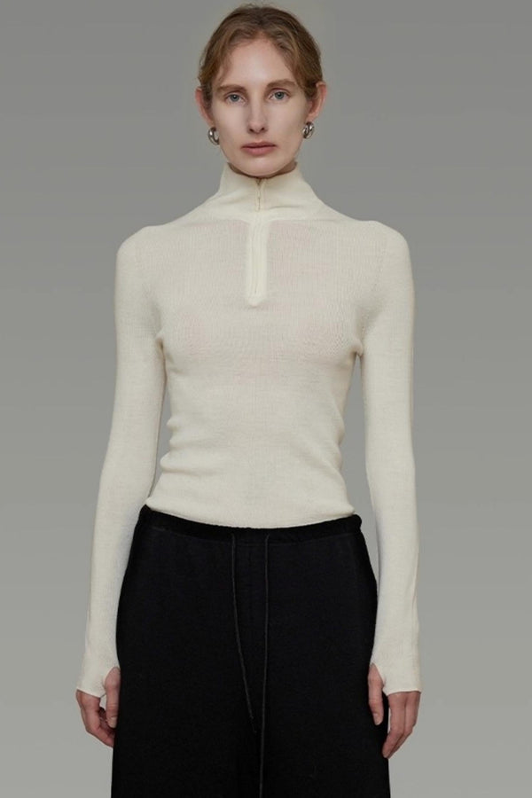 Slim Knitted Base Sweater