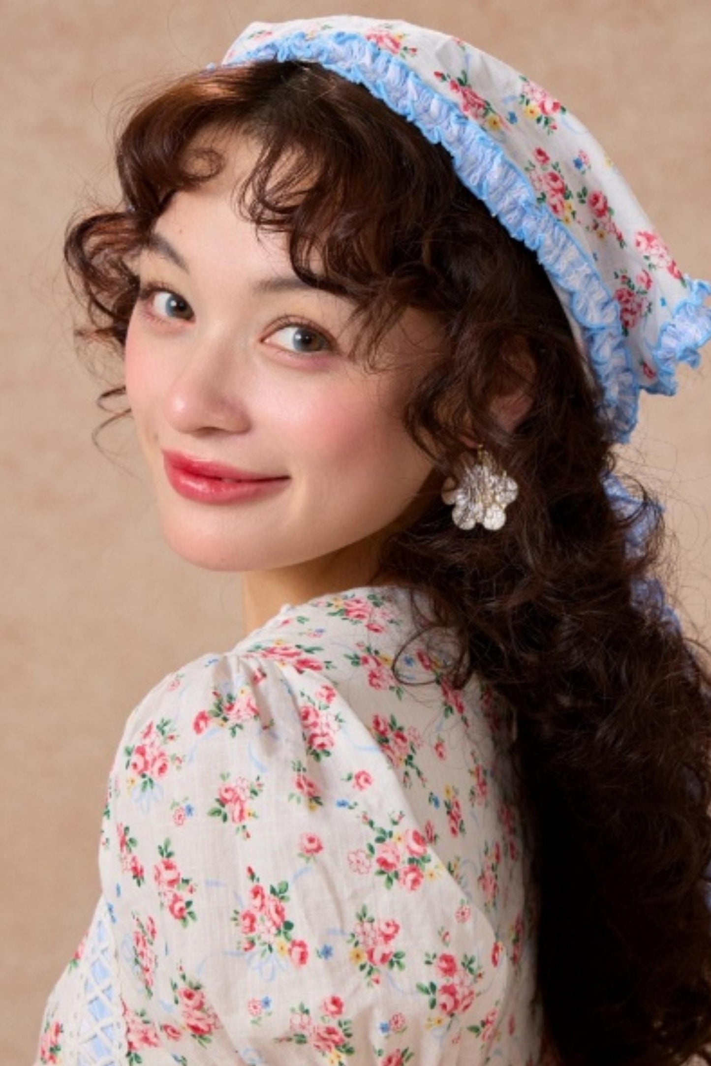 Blue French Pastoral Dress Set-Up