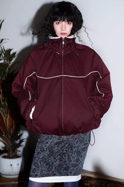 Retro Paisley Sweater Skirt Set-Up