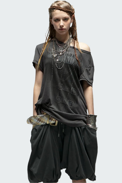 Short Sleeve Button Tee