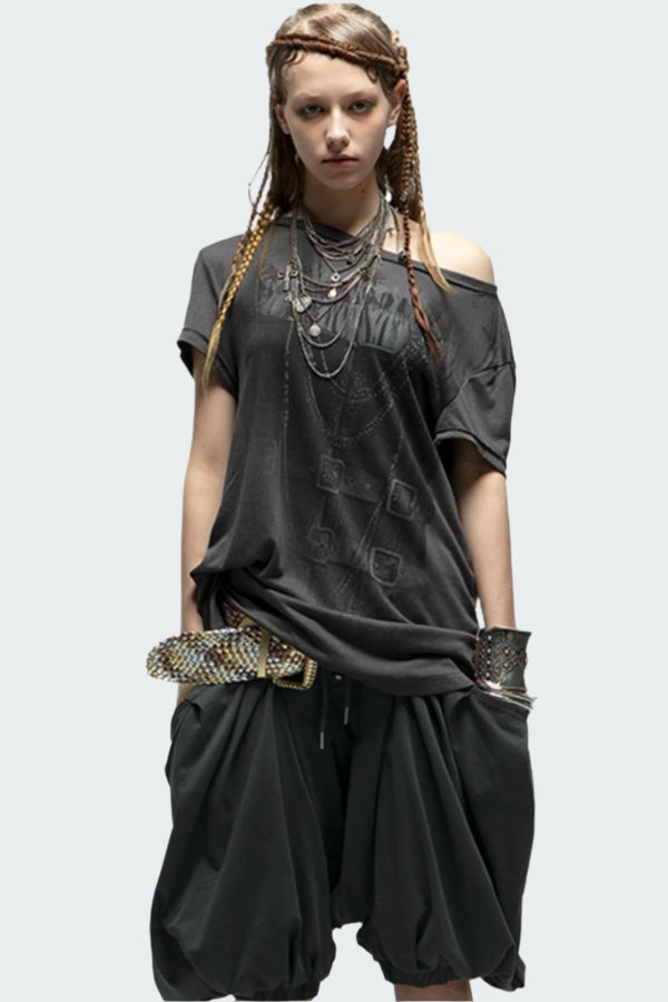 Short Sleeve Button Tee