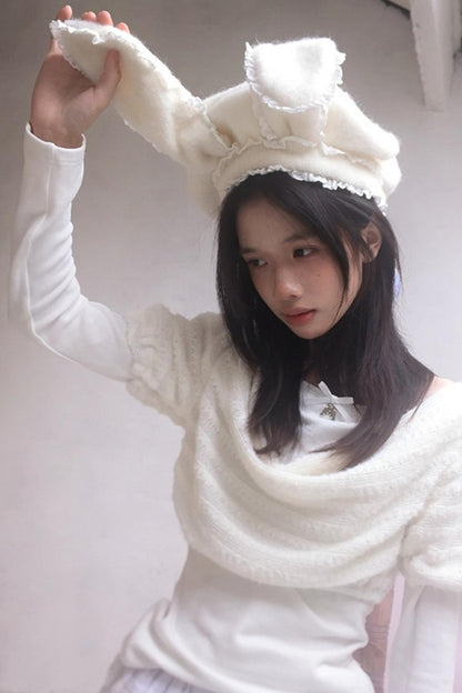 Institute Happy Birthday Lace Beret