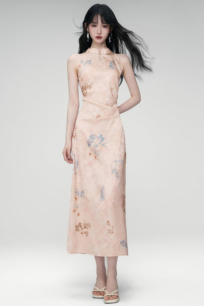 Sun Jacquard Cardigan Dress Set