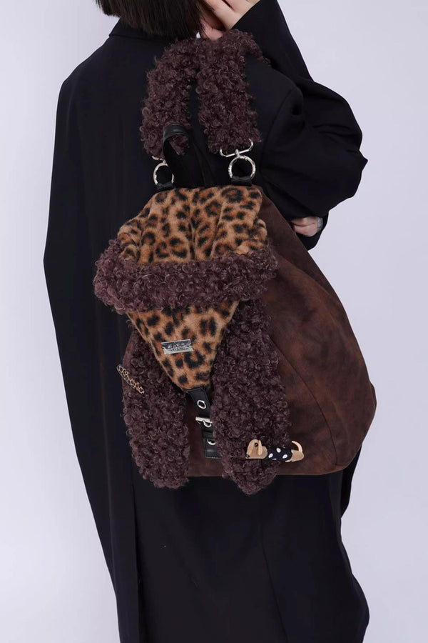 Ear Furry Crossbody Bag