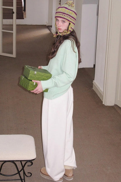 Fleece Mist Knit Pants