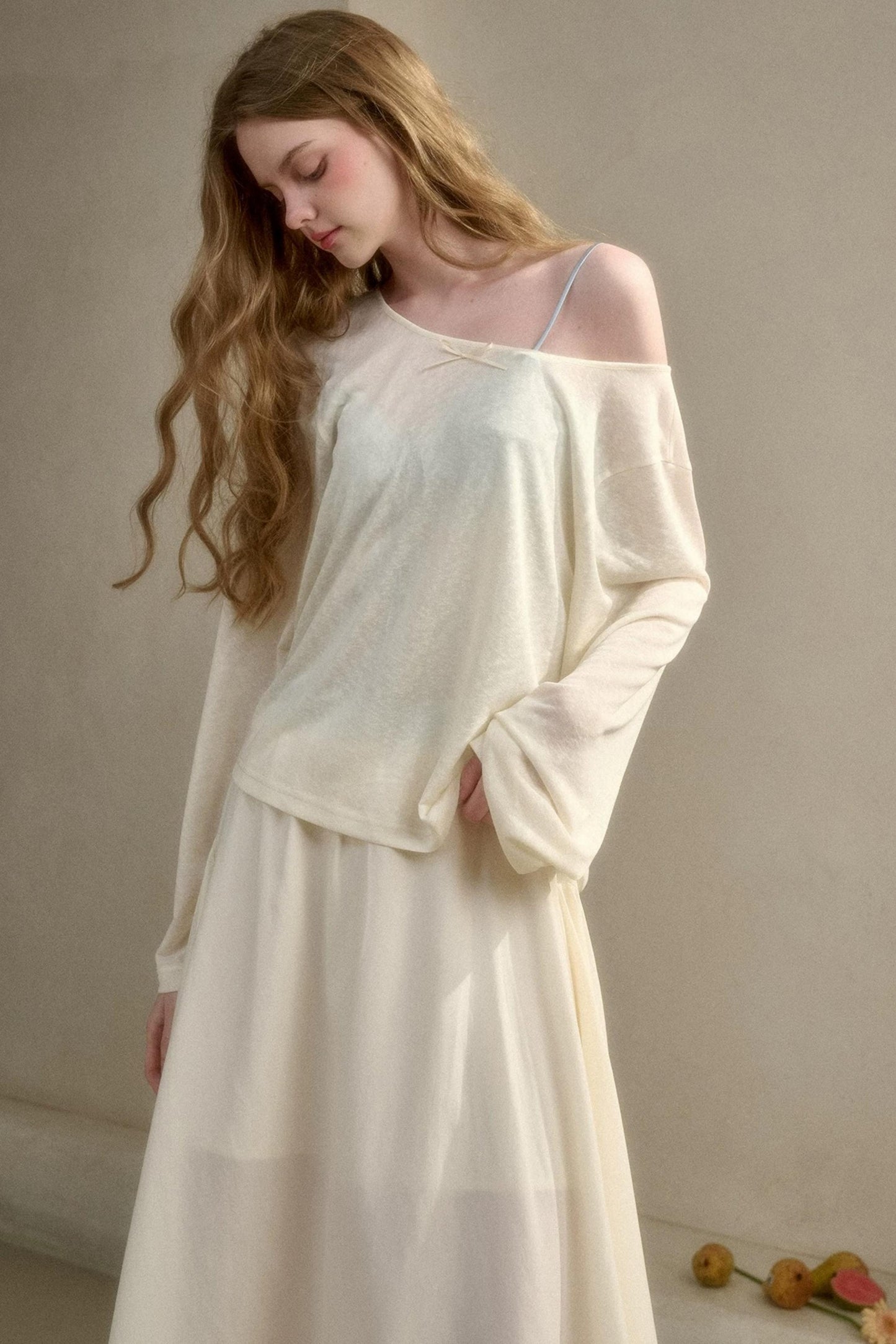Natural Lyocell Cloud Blouse