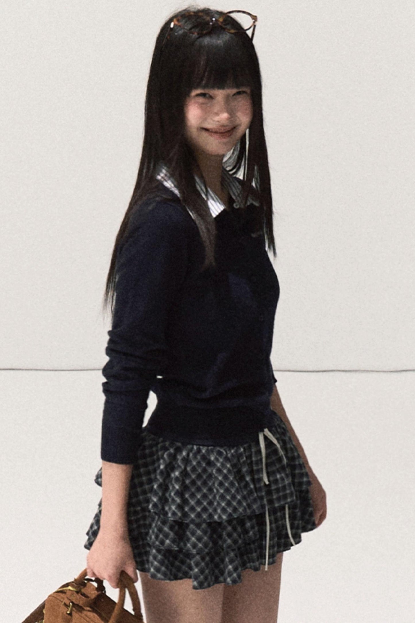 Slim Fit Wool Knit Top