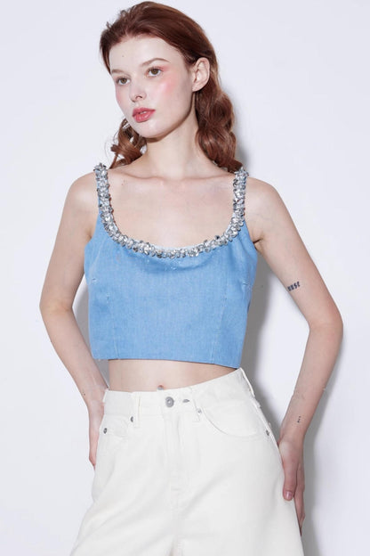 Luxury Denim Undershirt