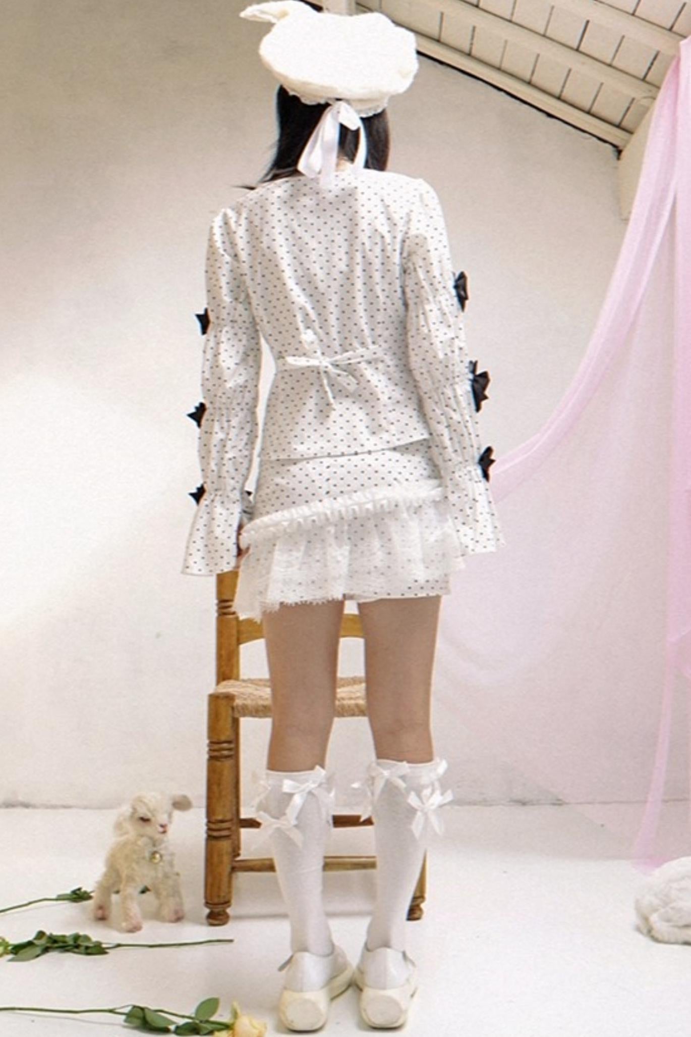 Happy Birthday Polka Dot Red Checkered Shirt