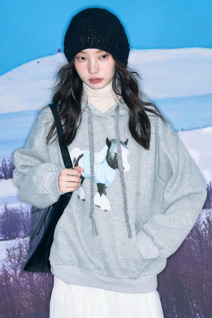 Fleece Hooded Top & Pant Set-Up