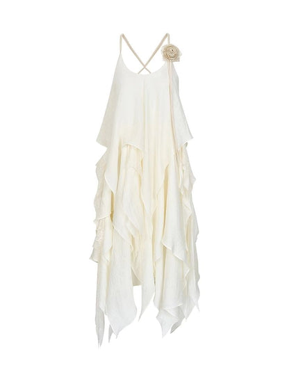 Vacation Halter Women's Irregular Dress