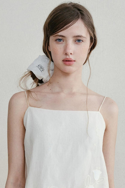 Cloud Puff Mesh Scrunchie
