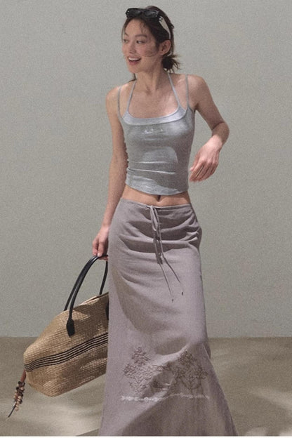 Summer Embroidered Camisole