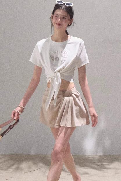 Summer Elegance Antibacterial T-Shirt