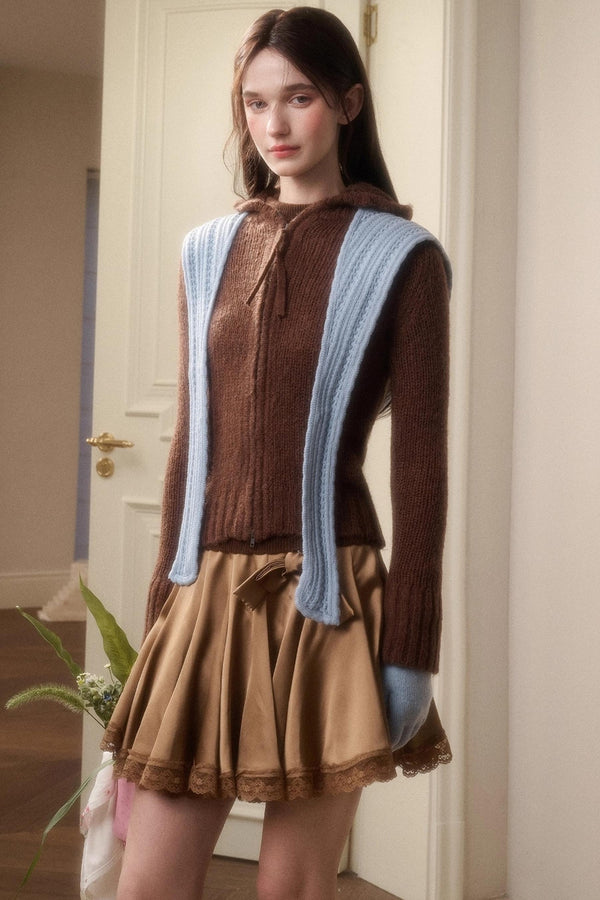 Luxury Mohair Knit Jacket
