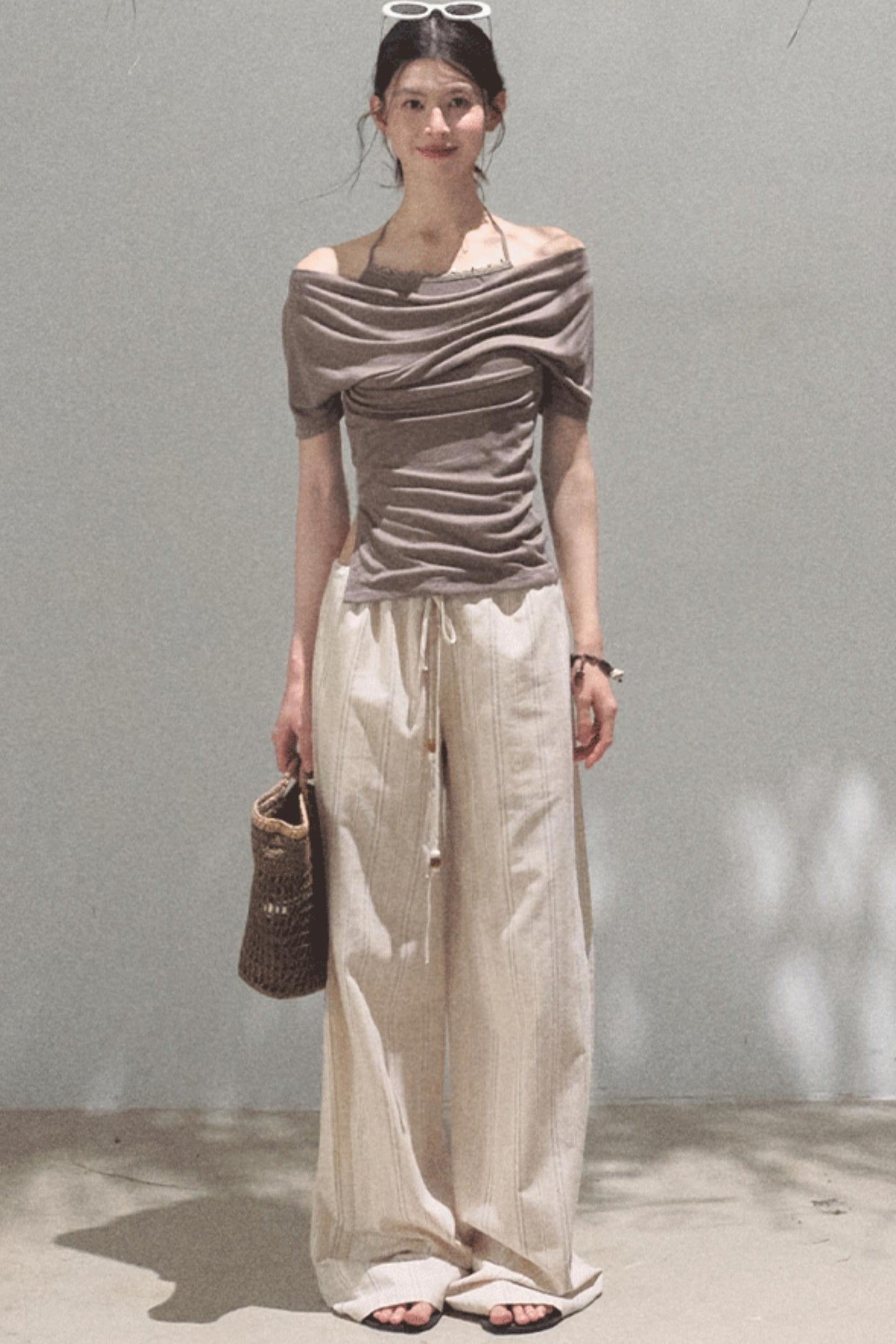 Amber Striped Pants Set-Up