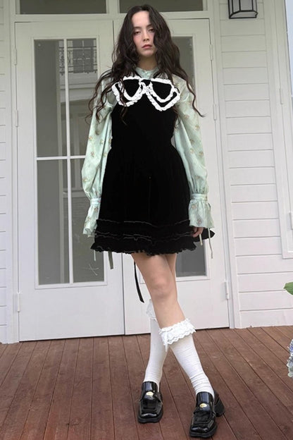 Fairy Tale Jacquard Puff Shirt