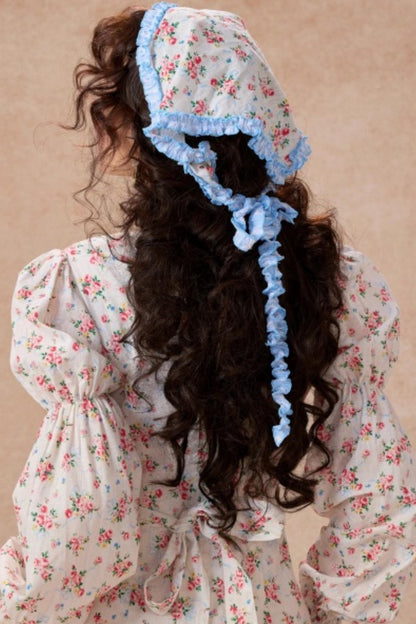 Blue French Pastoral Dress Set-Up