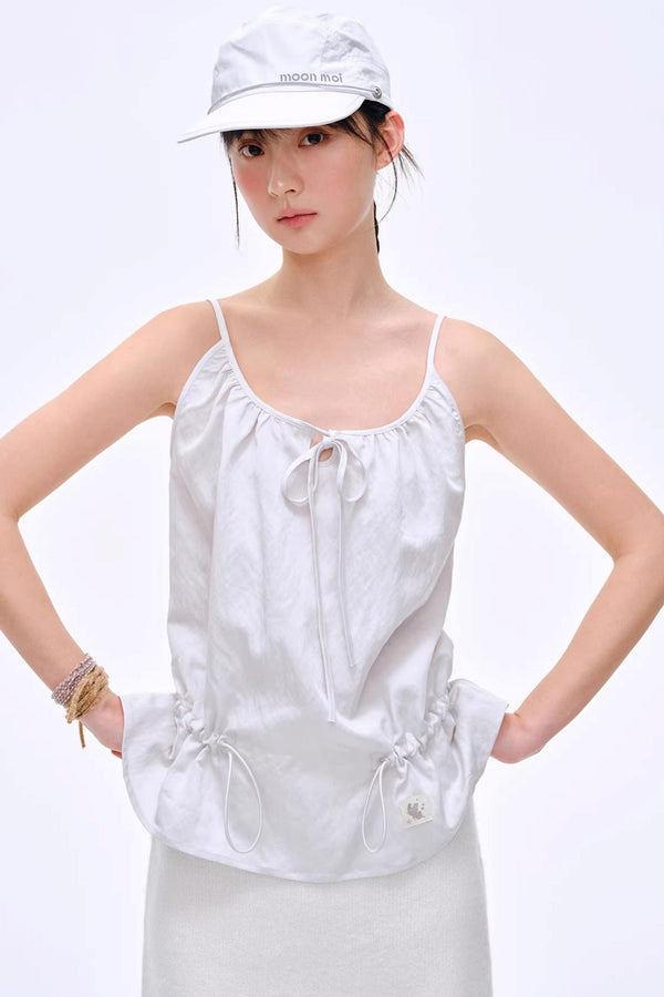 Lyocell Tie-Waist Camisole