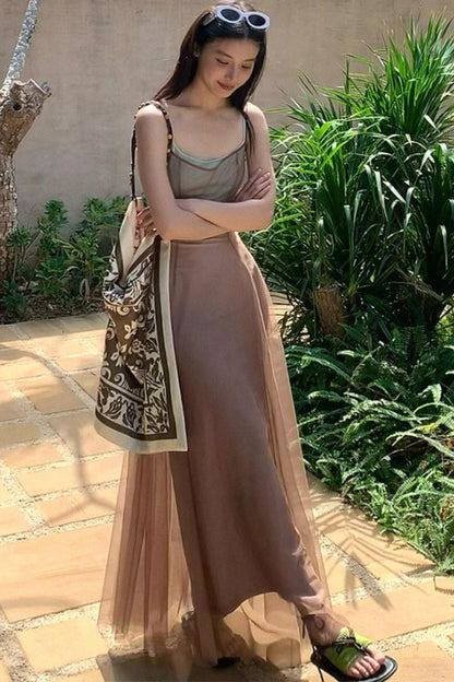 Spring Breeze Gradient Dress