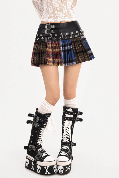 Molly Punk Plaid Skirt