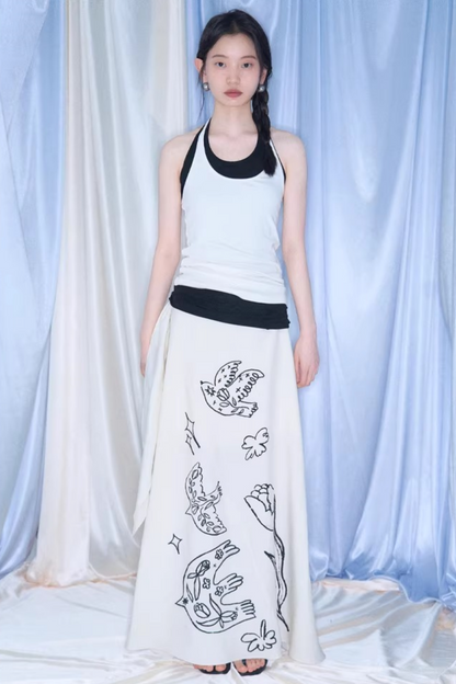 Layered U-Neck Camisole Top