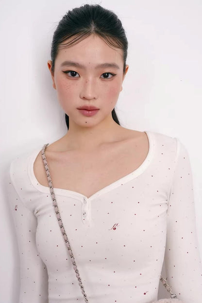 Spring in Seoul V-Neck Top