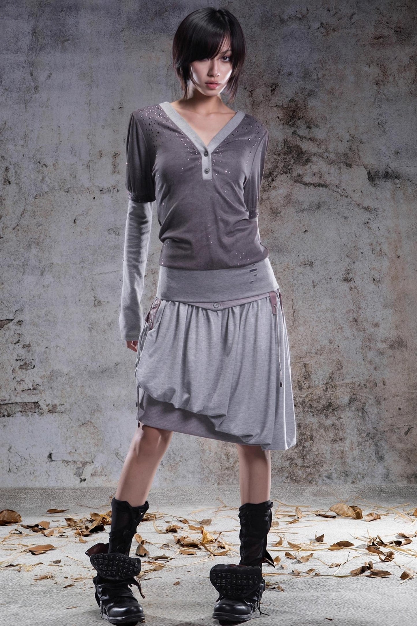 Original V-Neck Knitted Top