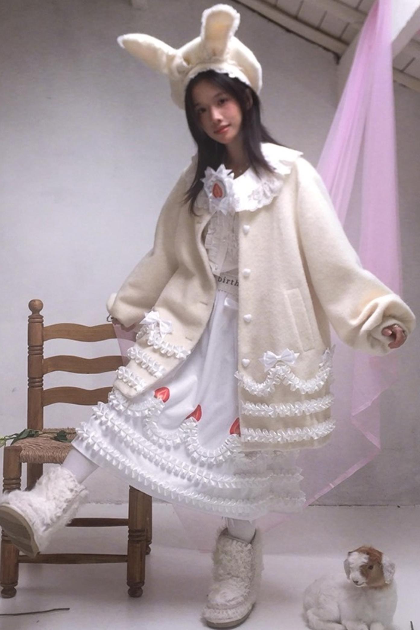 Institute Happy Birthday Lace Beret