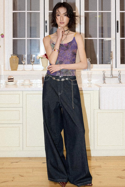 Tencel Hemp Wide-Leg Pants