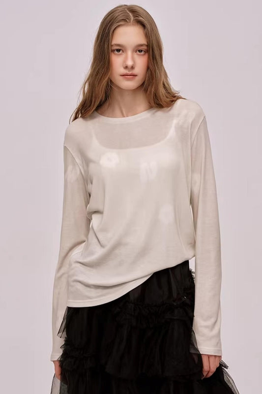 Lyocell Merino Wool Blend Sweater