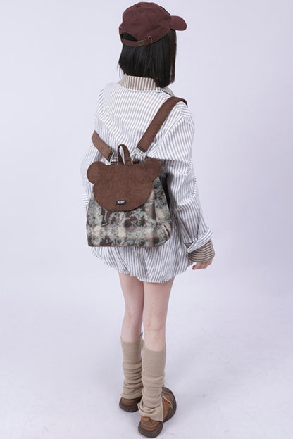 Patchwork Bear Crossbody Bag