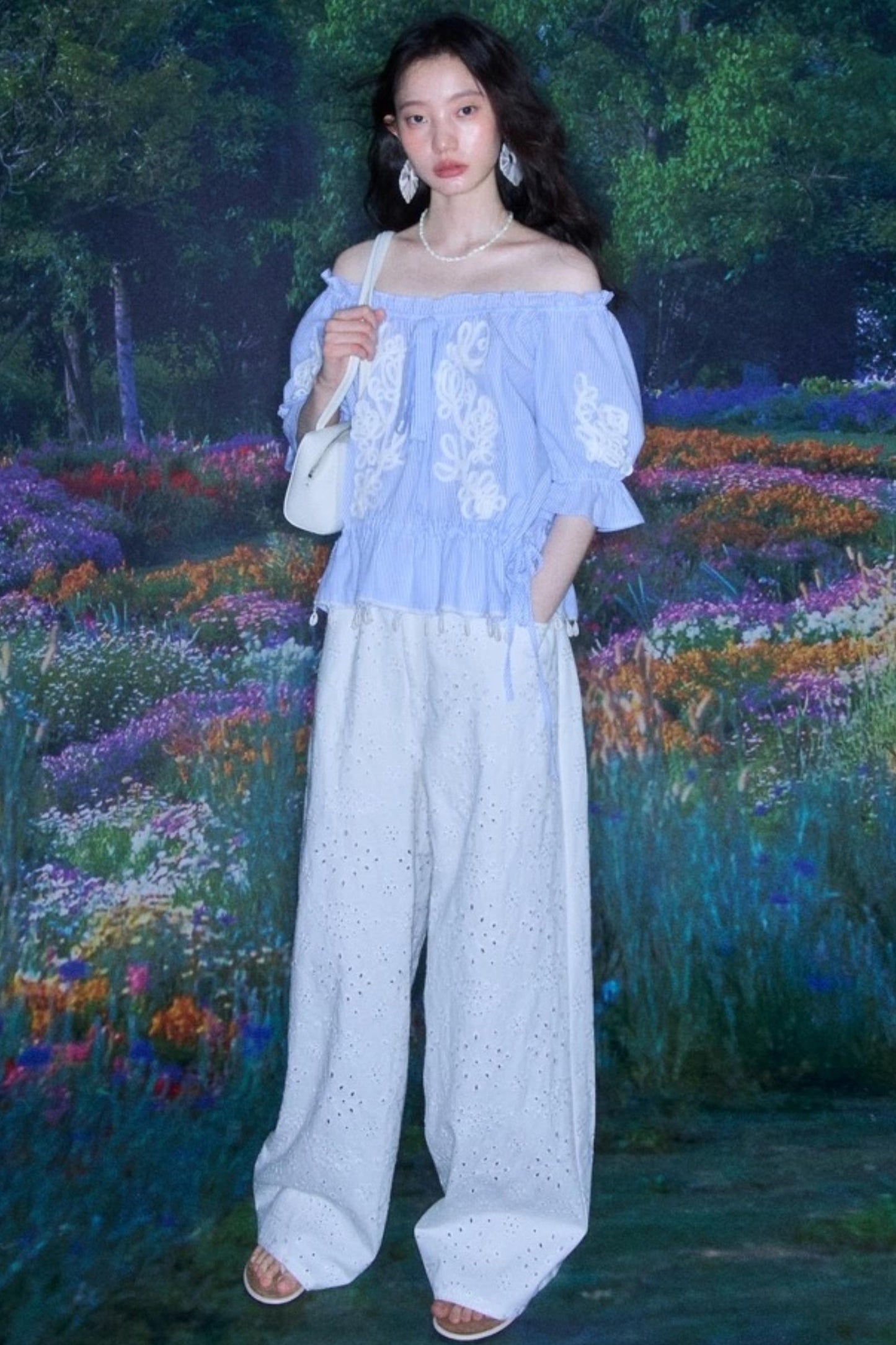 Bloom Embroidered Set-Up