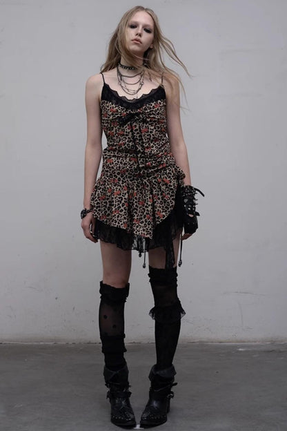 Heart Lace Camisole Dress