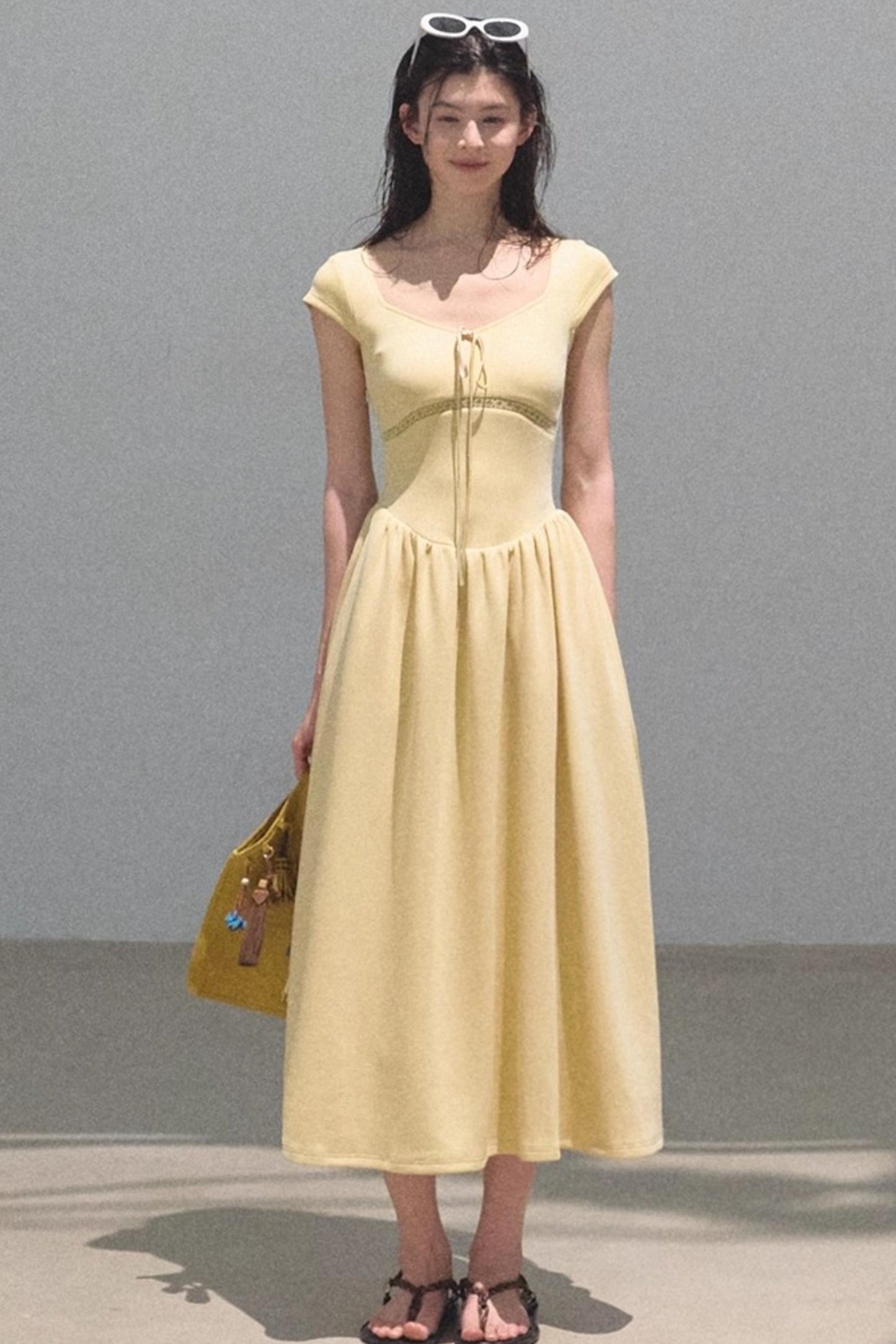 Summer Night Lace Maxi Dress