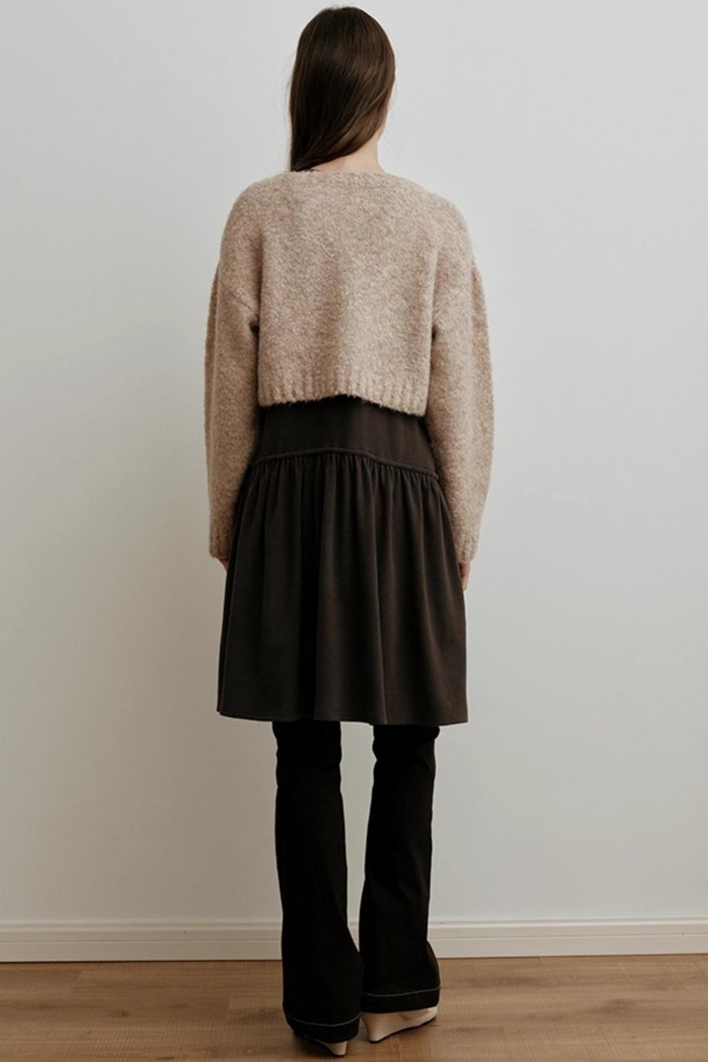 Light Luxury Wool Jacquard Sweater