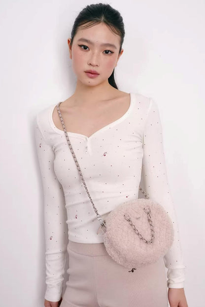 Spring in Seoul V-Neck Top