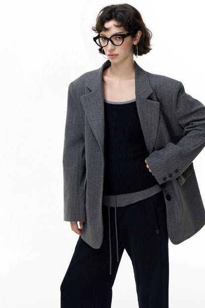 Flared Cotton Wide-Waisted Sweatpants