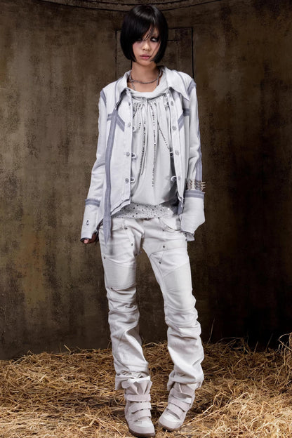 Palace Punk Straight-Leg Pants