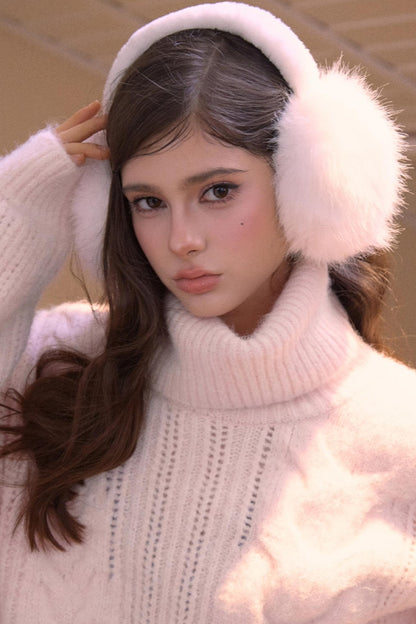 Vintage College Cable Knit Sweater