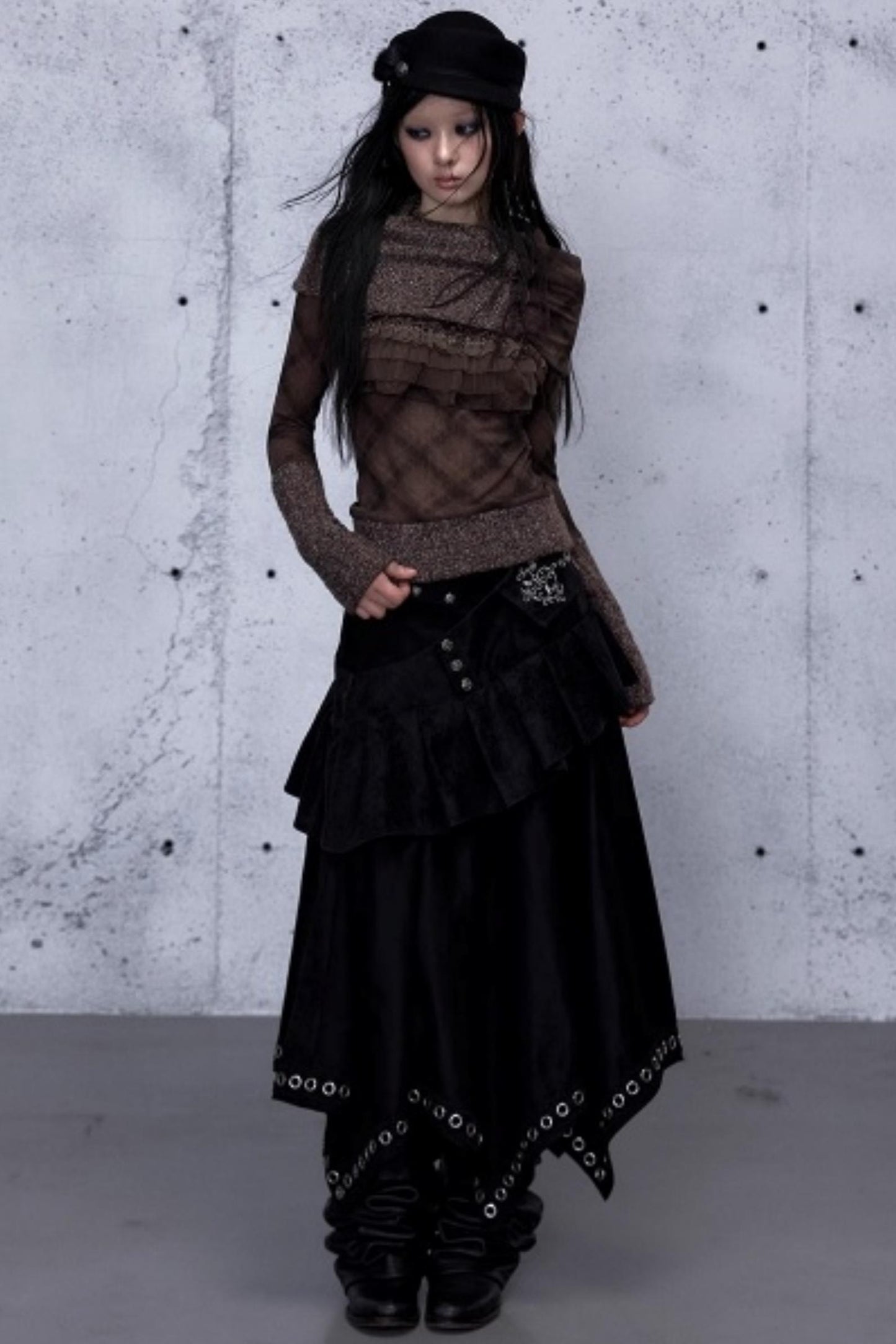 Vintage Retro Wool Knit Sweater