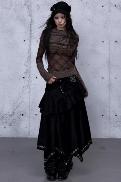 Vintage Retro Wool Knit Sweater