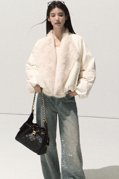 Wool Slim-Fit Lace Top